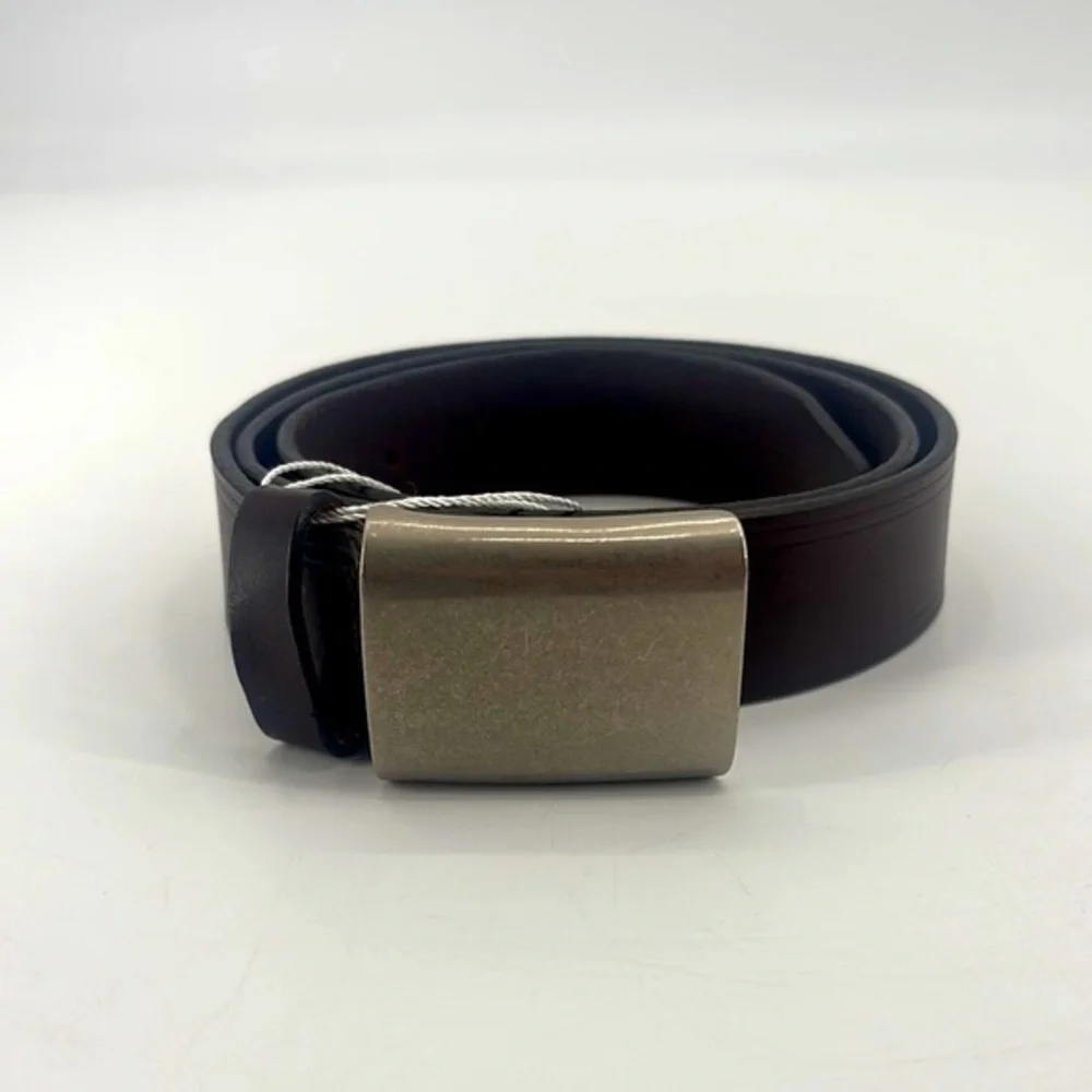 Vintage brown leather belt from structure size 40